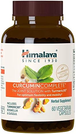 Himalaya Curcumin Complete Joint Support Supplement, 60 Capsules