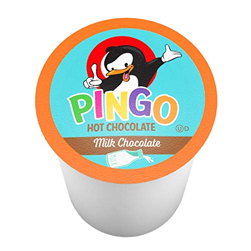 Pingo Hot Chocolate Pods for Keurig KCup Brewers, Assorted Cocoa Variety Pack, 100 Count