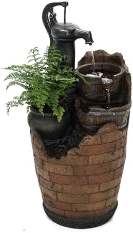 Glenville Water Pump Cascading Water Fountain