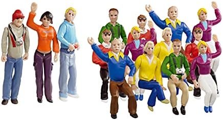 Carrera Race Spectators - Set of 15 Detailed Fans - 1:32 Scale Figures - Realistic Scenery Accessory for Slot Car Track Sets