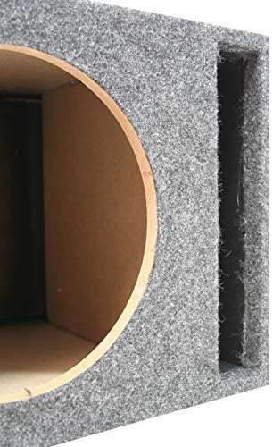 American Sound Connection Car Audio Single 15" Vented Subwoofer Stereo Sub Box Ported Enclosure 5/8" MDF