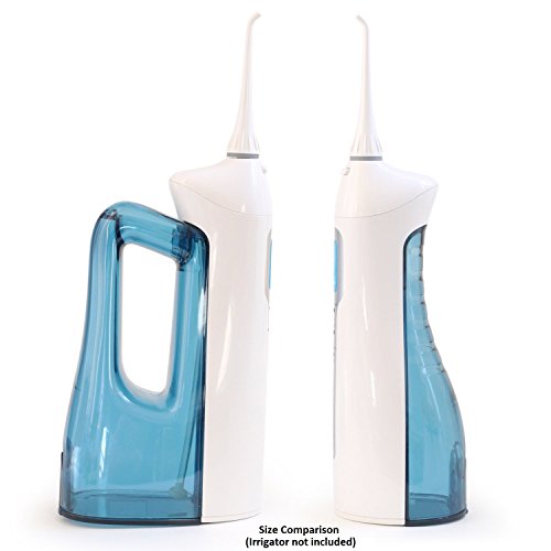 ToiletTree Products Extended Capacity Oral Irrigator Water Tank with Bonus Tip, Compatible with Many Brands