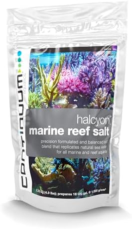 Continuum Aquatics Halcyon, Marine Reef Aquarium Salt Mix, 150 Gallons Box