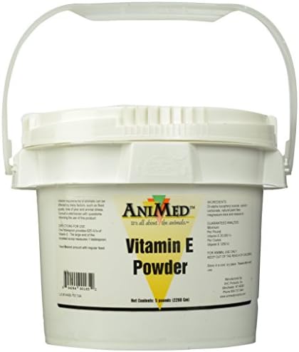 AniMed Vitamin E Powder 5# 1250 IU/OZ | 1250 IU/OZ