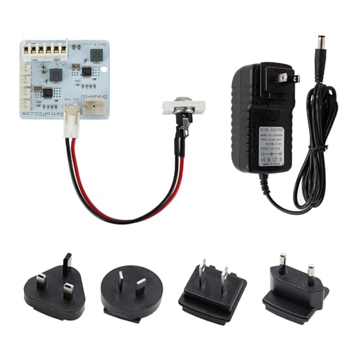 BITFUNX DreamPSU2.0 Power Supply 12V Replacement Kit - Fully Compatible with GDEMU, USB-GDRom and Original DreamCast GDROM Disc Drive