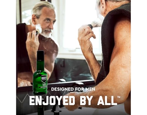 Brut Classic Scent After Shave 5 Ounce (145ml) (3 Pack)