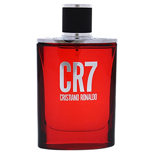 CR7 Cristiano Ronaldo - Eau De Toilette Cologne Scent for Men - Woody, Musky Men's Scent with Lavender, Cardamom, Tobacco, and Cedar - 1.7 oz