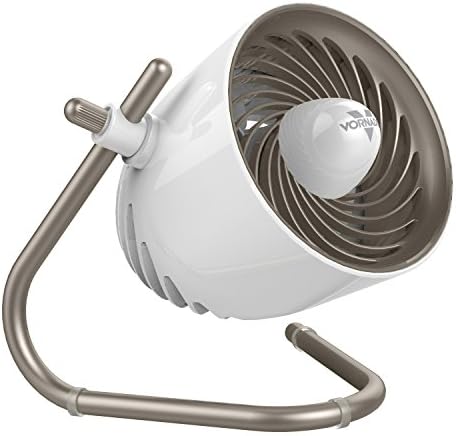 Vornado Pivot Personal Air Circulator, Portable, Desk Fan, Electric, Ice White