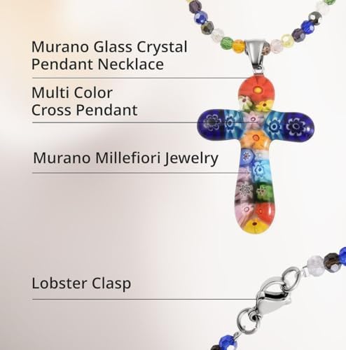 SHOP LC DELIVERING JOY Murano Necklace and Earrings Set