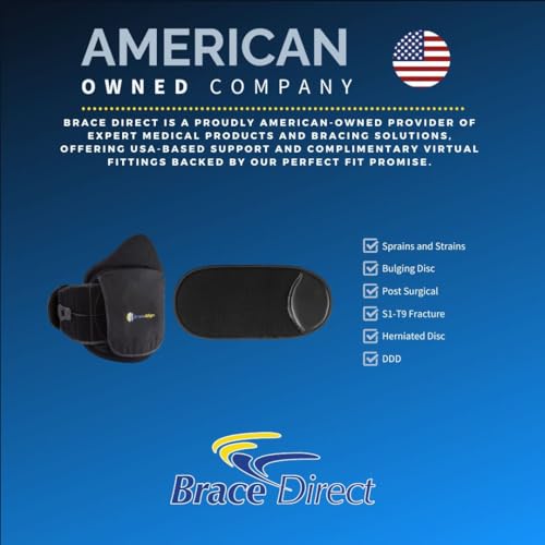 VertebrAlign LSO, Lumbar Back Brace, Herniated Disc, L0650 | Adjustable lumbar support brace eases bulging disc, sciatica, spinal stenosis & post-op back pain. Men & women. L0631, L0648