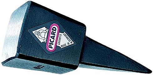 Picard Scythe Anvil 500g – Drop-Forged Steel with Bright Finished Face, Edged, Short Design with Mounting Pin