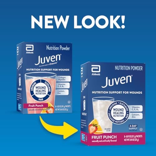 Juven Nutrition Support for Wound Healing, Fruit Punch, 48ct