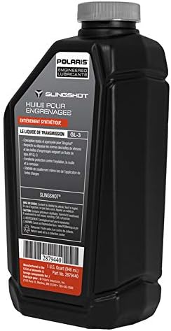 Polaris Slingshot New OEM Transmission Oil Lubricant 75w-90 32oz Quart 2879440