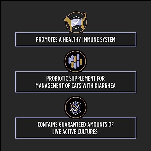 Pro Plan Veterinary Diets FortiFlora Daily Probiotic Powder Supplement for Cats with Digestive Support and Immune System