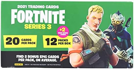 Fortnite Series 3 Trading Cards Fat Pack Box | 12 Packs
