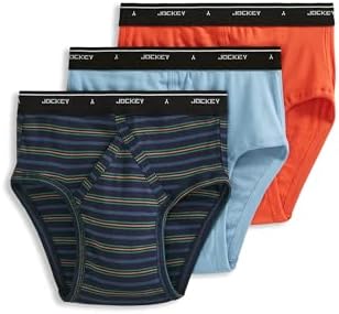 Jockey Classic Low Rise Brief- 3 Pack - 100% Cotton Underwear for Men