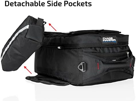 1560 Magnetic Mount Tank Bag - Water-Resistant, Tear-Resistant, Industrial Grade Ballistic Nylon with Anti-Scratch Rubberized Bottom, Magnetic Mounting