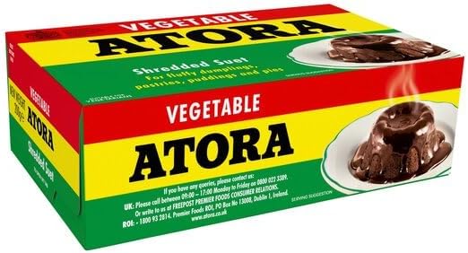 Atora Vegetable Suet 200g (Pack of 3)