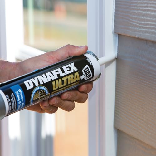 DAP Dynaflex Ultra Advanced Exterior Sealant, White, 10.1 Oz (7079818211)