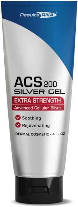 Results RNA - ACS 200 Silver-Glutathione Gel – Advanced Cellular Colloidal Silver Gel for Wound Care & Superior Dermal Healing. Clinically Proven (2 oz - 30 Day)