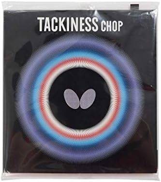 Butterfly Tackiness Chop Table Tennis Rubber Table Tennis Rubber | 1.5 mm, 1.7 mm, or 1.9 mm | Red or Black | 1 Inverted Table Tennis Rubber Sheet | Professional Table Tennis Rubber