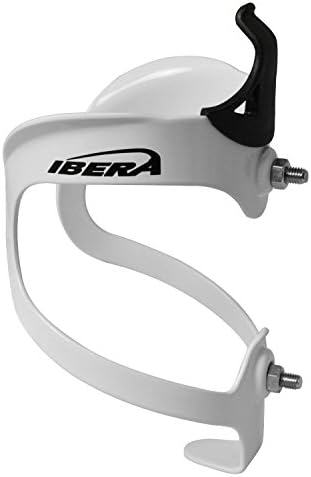Ibera Bike Water Bottle Holder, Quick Access Water Bottle Holders for Bike with Firm Grip, Lightweight Aluminum Cage, Fits Standard & Oversized Bottles, Stylish Easy Mount Bikes Bottle Holder