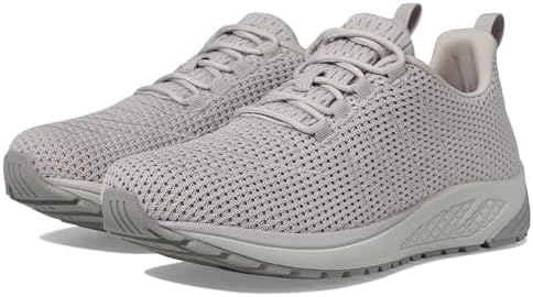 Propet Mens Tour Knit Lace Up Sneakers Shoes Casual - Grey