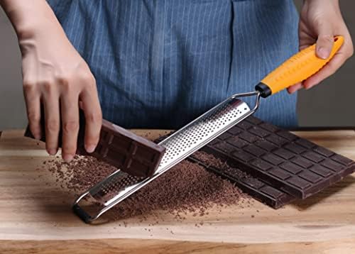 Deiss PRO Citrus Lemon Zester & Cheese Grater — Parmesan Cheese, Lemon, Ginger, Garlic, Nutmeg, Chocolate, Vegetables