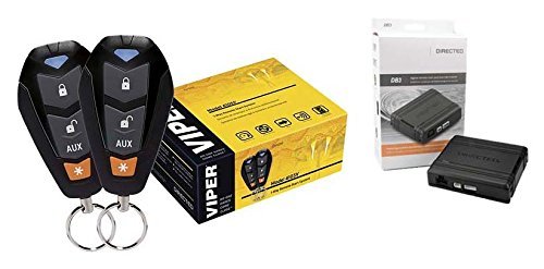 Viper 4105V Remote Car Starters 1-Way with 2 4-Button Remotes Keyless and Directed DB3 XPressKit DEI Databus all Combo Bypass / Door Lock Interface