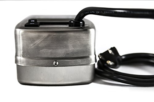 OneGrill 4PM05 Stainless Steel Grill Rotisserie Motor - Electric 13 Watt 110/120 Volt - 72 in./lbs Stall Torque - 5/16 Inch Square Drive - 3 Inch