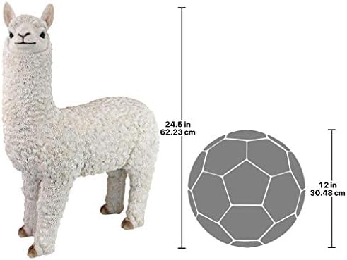 Design Toscano The Alpacalypse of Alpaca Garden Statues: Large
