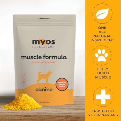 MYOS Canine Muscle Formula - Dog Muscle Builder & Mobility Support - 180 g