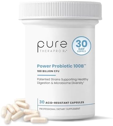 Power Probiotic 100B, 100 Billion CFU, 30 Acid-Resistant Capsules