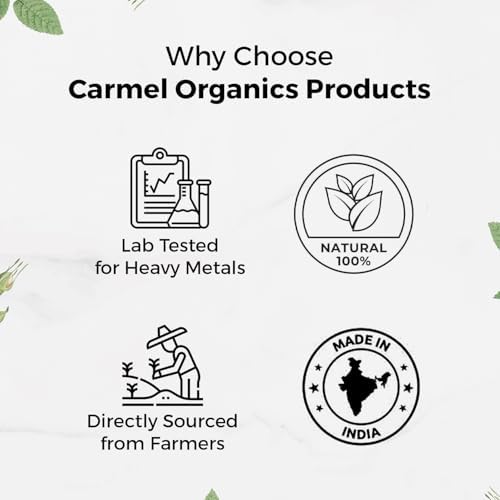 CARMEL ORGANICS Organic Ashwagandha Root Powder 8 Ounce