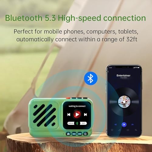 Choyong Voyager Bluetooth Speaker Wireless Internet Radio with WIFI/4G, World Radio Station, BT5.3