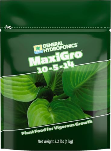 General Hydroponics MaxiGro Plant Food for Vigorous Growth, 2.2 lbs.