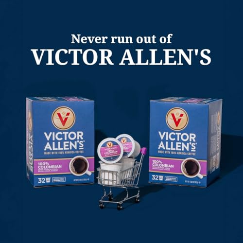 Victor Allen's Coffee Around The World Variety Pack (Brazil Primo, Kenya Supreme, Kona Blend, Papua New Guinea), 96 Count