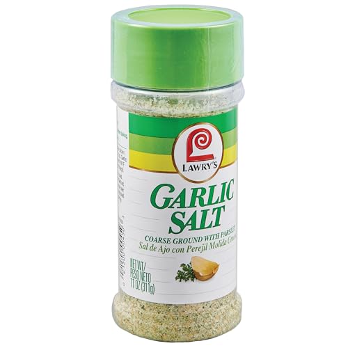 Lawry's Coarse Ground with Parsley Garlic Salt, 6 oz (Pack of 12)