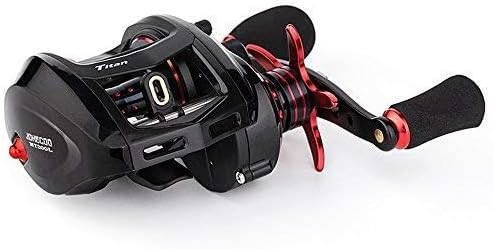 JOHNCOO Titan Baitcasting Reel Max Drag 13 Kgs Big Fish Fishing Reel for Saltwater and Freshwater Heavy Duty