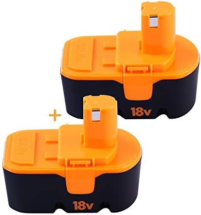 Munikind 3600mAH Ni-Mh P100 Replacement for Ryobi 18V Battery P101 ABP1801 | ABP1803 BPP1820 Compatible with Ryobi Battery 18 Volt Tools 130224028