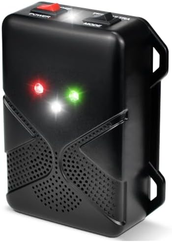 Loraffe Under Hood Animal Repeller Ultrasonic Rodent Repellent for Vehicle
