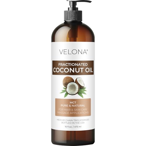 velona MCT Coconut Oil - 16 fl oz, Fractionated, with Pump