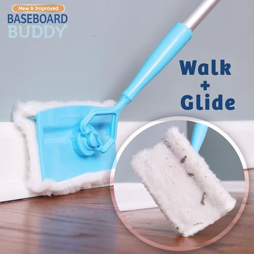 Baseboard Buddy | Lightweight Home Cleaning Essential, Perfect for Baseboards, Moldings & Walls