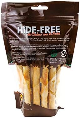 Hide-Free Sticks w/Chicken 4-5" 18 Pack