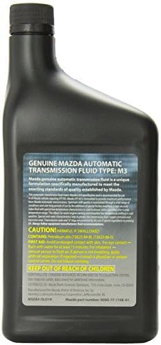 Genuine Mazda Fluid (0000-77-110E-01) M3 Automatic Transmission Fluid - 1 Quart