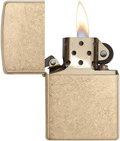 Zippo Armor Tumbled Brass Pocket Lighter