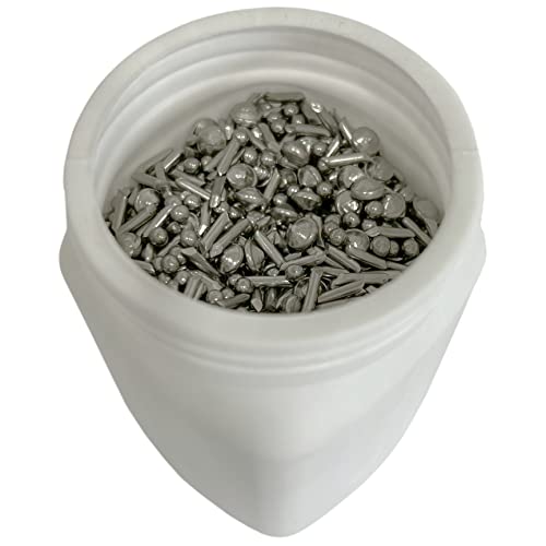 Jewellers Tools Mixed Stainless Steel Media Bearings Shot Tumbling Tumbler Polishing Metal 1Kg Multicolor