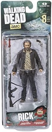 McFarlane Toys The Walking Dead TV Series 8 Rick Grimes Action Figure | The Walking Dead 5 Inch Action Figure TV Series 8 - Rick Grimes