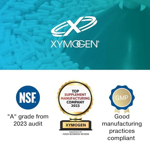 XYMOGEN Green Tea 600 - Antioxidant & Immune Support - 600 mg Green Tea Aqueous Extract - Vegetarian, Gluten-Free & Non-GMO - 60 Capsules