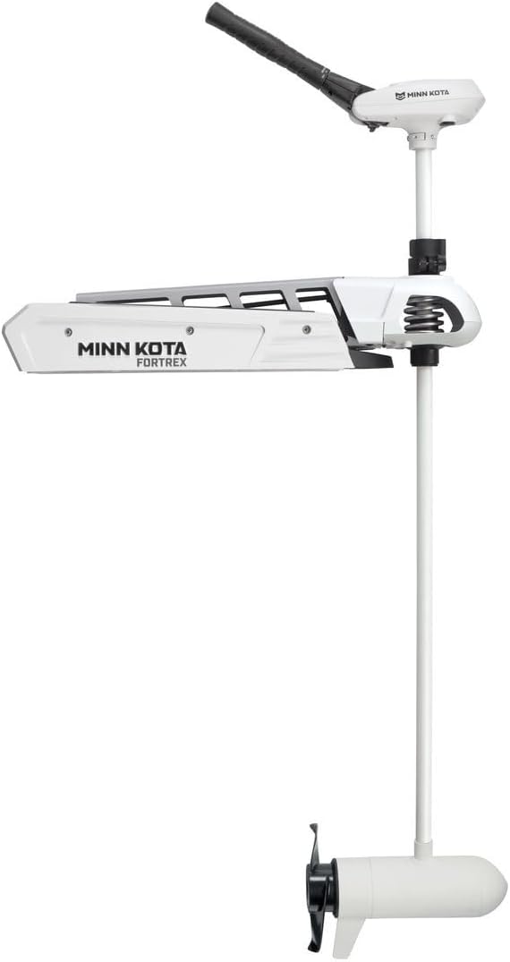 Minn Kota Riptide Fortrex Bow-Mount Electric Trolling Motor – 80 Lb. Thrust, 52 In. Shaft, Saltwater